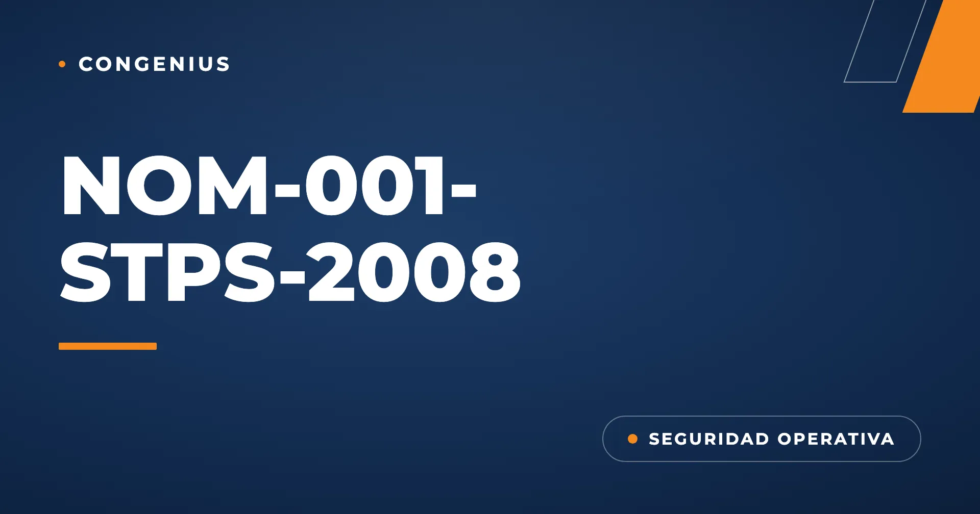 Portada del artículo: NOM-001-STPS-2008, condiciones de seguridad de edificios, locales, instalaciones y áreas en los centros de trabajo