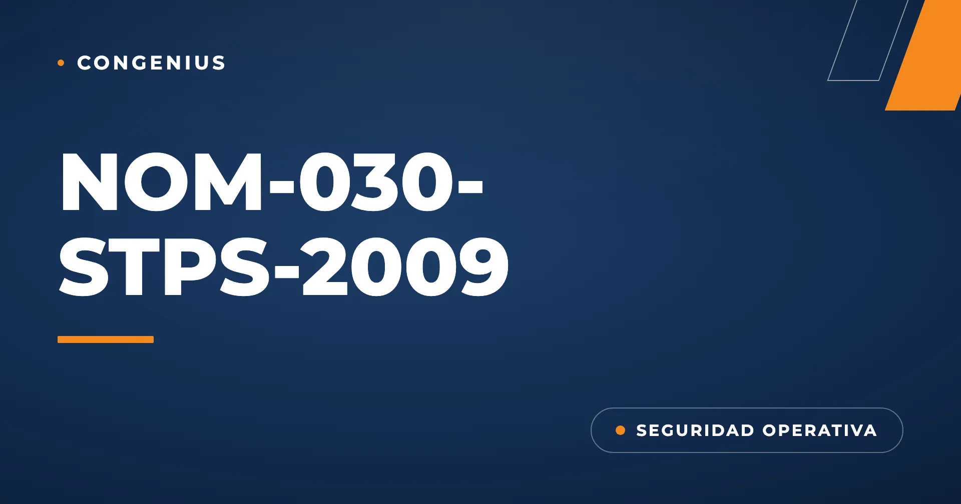 Portada del artículo: NOM-030-STPS-2009, servicios preventivos de seguridad y salud, del diagnóstico al programa